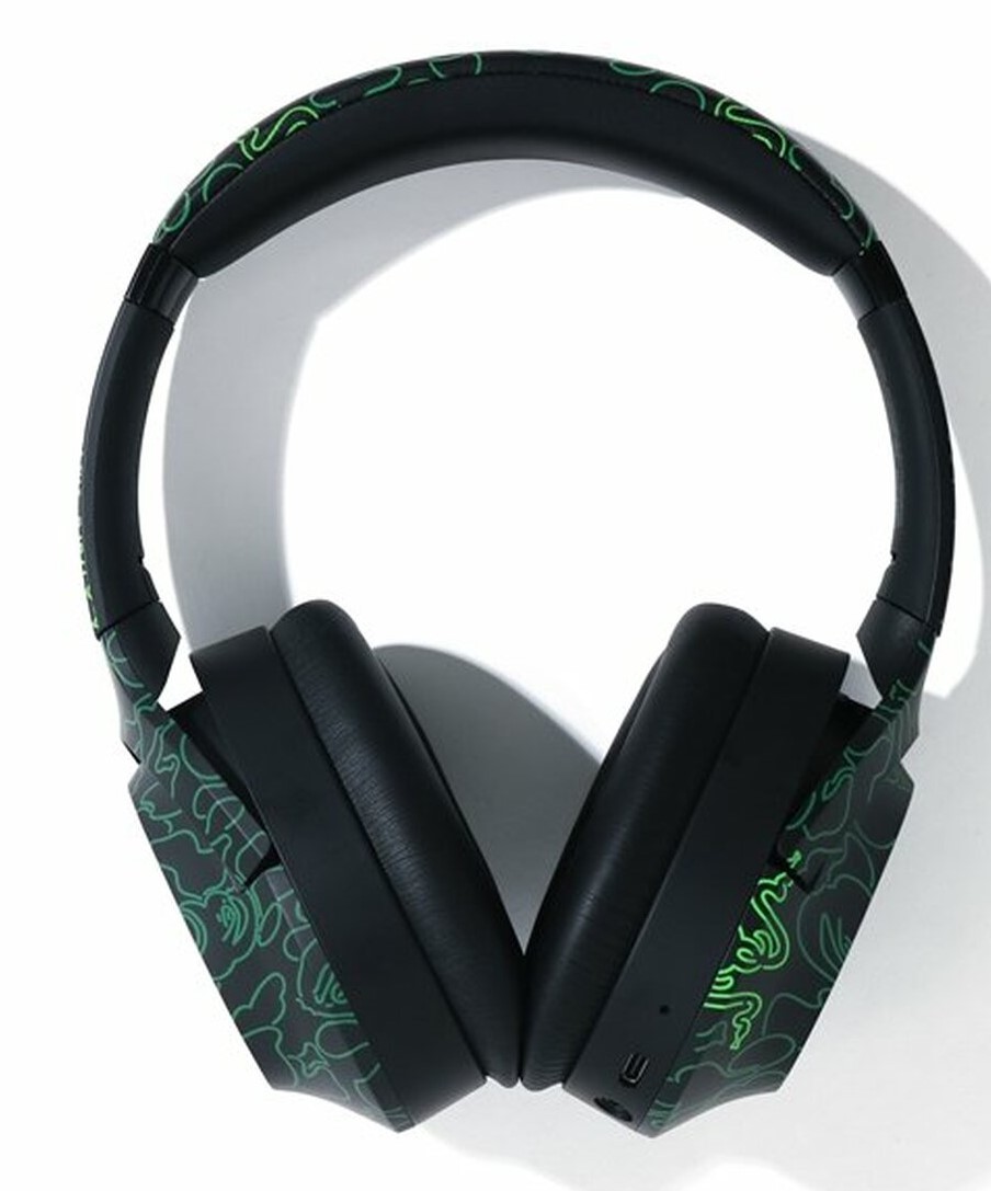 希少!BAPE×RAZERコラボ!OPUS WIRELESS ヘッドホン AUTHENTIC RAZER x A BATHING APE BAPE OPUS NEON CAMO WIRELESS